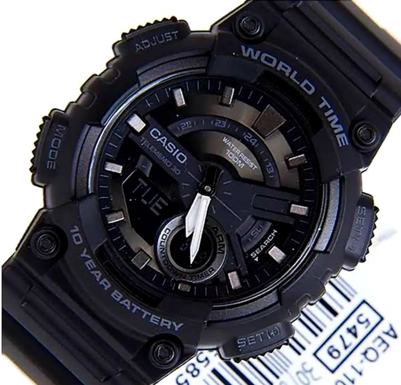 RELÓGIO CASIO STANDART AEQ-110W-1BVDF - Foto 2