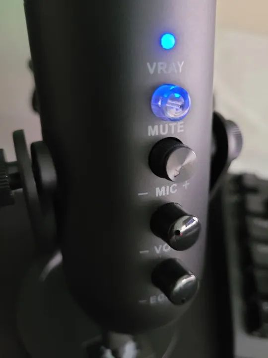 Microfone Condensador USB, Microfone RGB de Mesa  - Foto 4