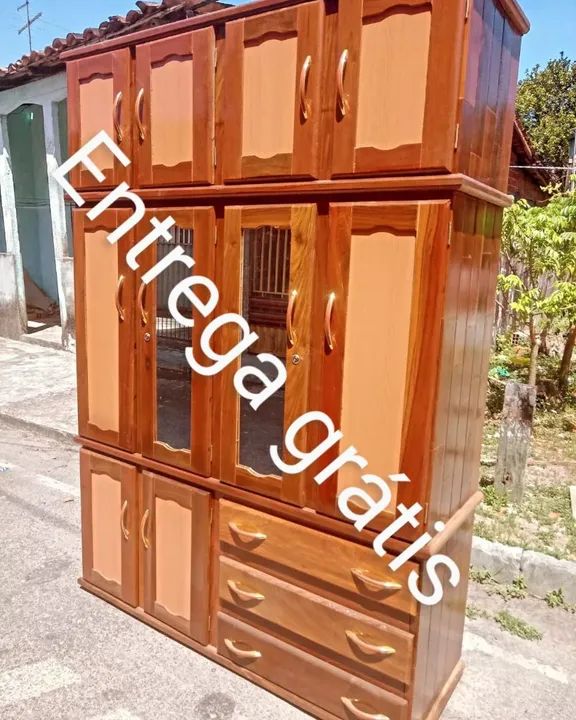 GUARDA ROUPA DE CASAL 4 PORTAS NOVO!