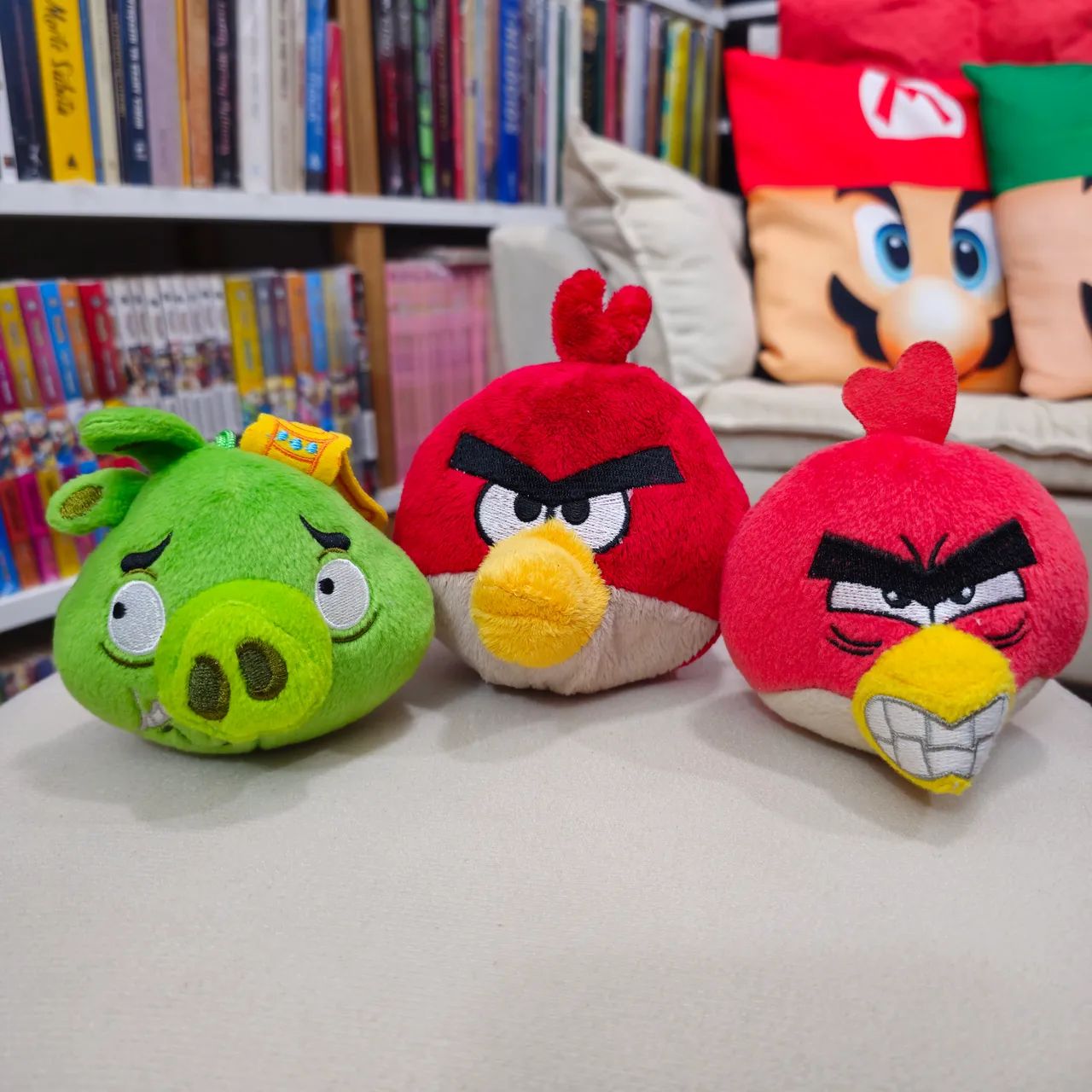 Bonecos de pelucia Angry Birds