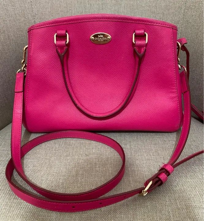 BOLSA COACH CROSSBODY ROSA PINK ORIGINAL