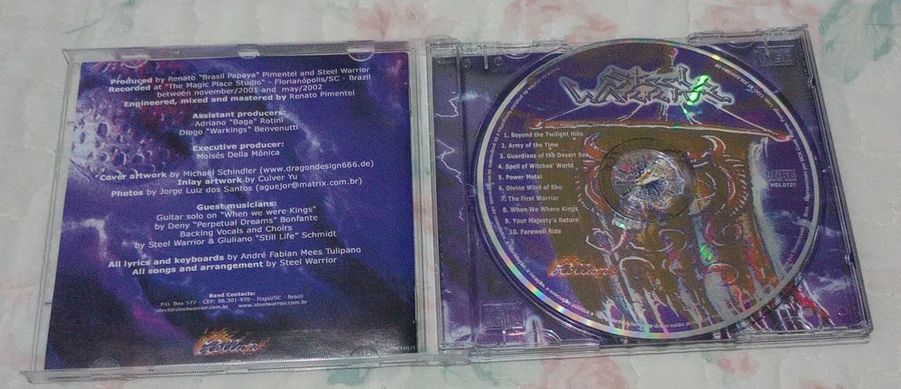 CD Steel Warrior - Army Of The Time - Foto 3