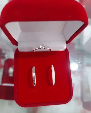 PAR DE ALIANÇAS CASAMENTO  - Foto 4