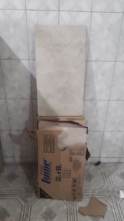  Piso Bege Retificado 60x60 - Marca Lume / Revestimento Lume 32x59 - Foto 5