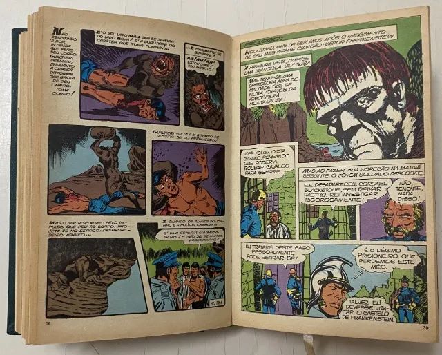 Frankenstein 1 a 8 - Bloch 1977 - Marvel (Box de Luxo) - Foto 4