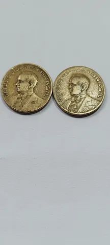 Lote com 2 Moedas Antigas De 10 Centavos - De 1945 - Sem Siglas - Muito bem conservadas - Foto 2