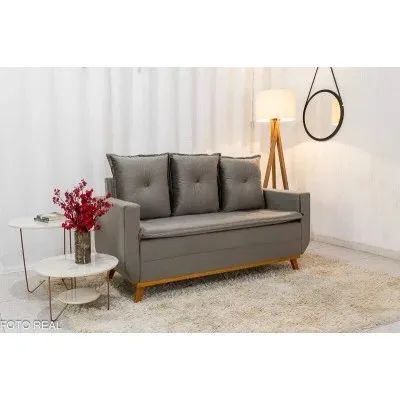 Sofá 3 Lugares Molas Bonnel rf54 - Foto 3