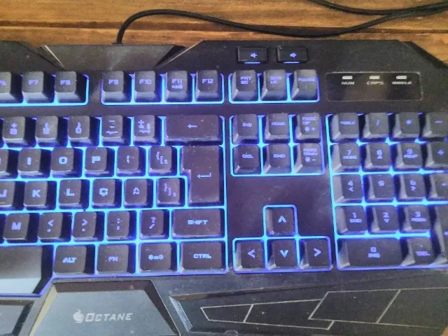 Teclado Octane (Defeito)
