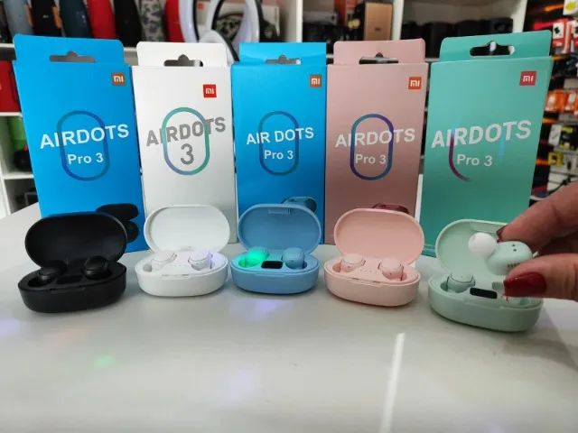 Fone de Ouvido, Airdots Pró 3, Coloridos, loja em Rio Preto. - Foto 3