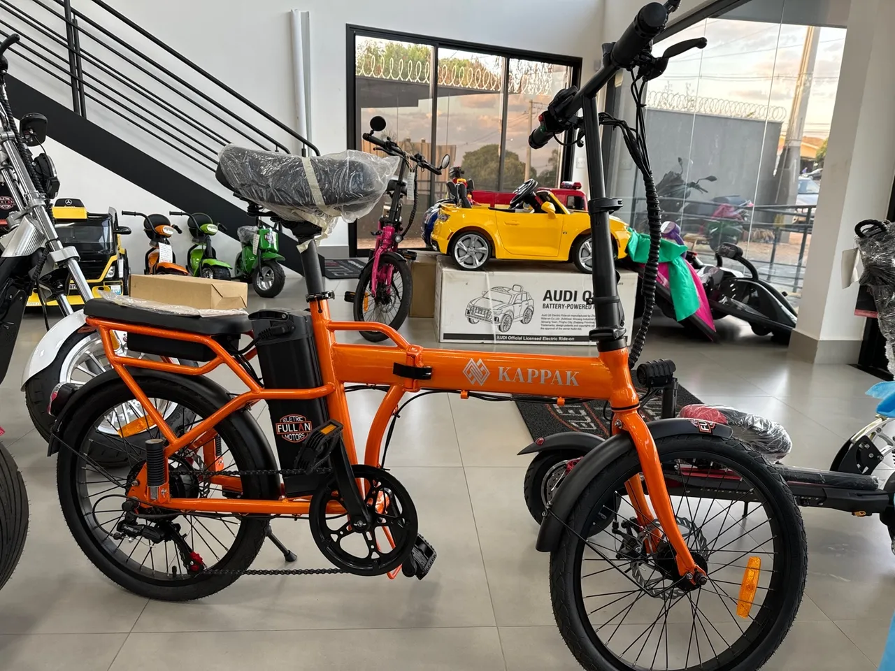 Bicicleta Elétrica dobrável 