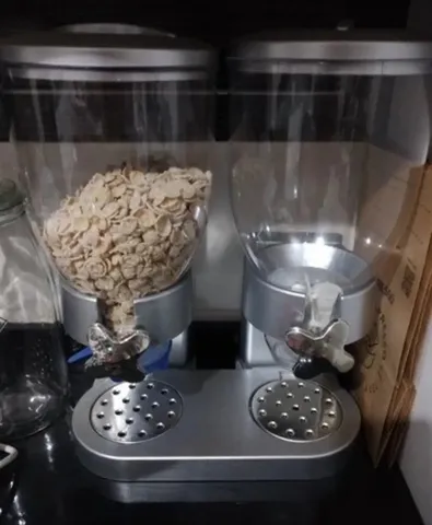 Porta cereal duplo
