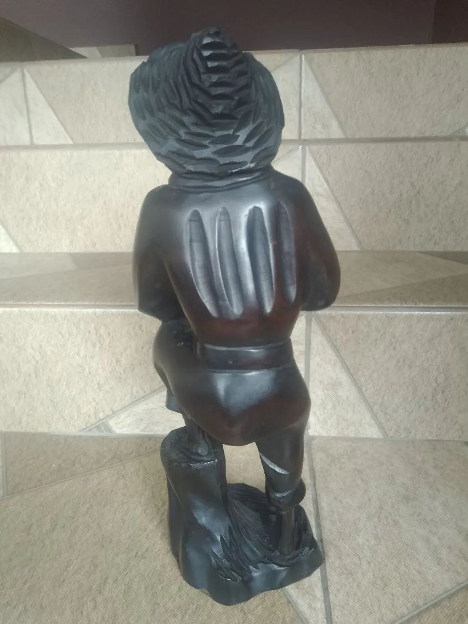 Escultura de madeira  - Foto 3