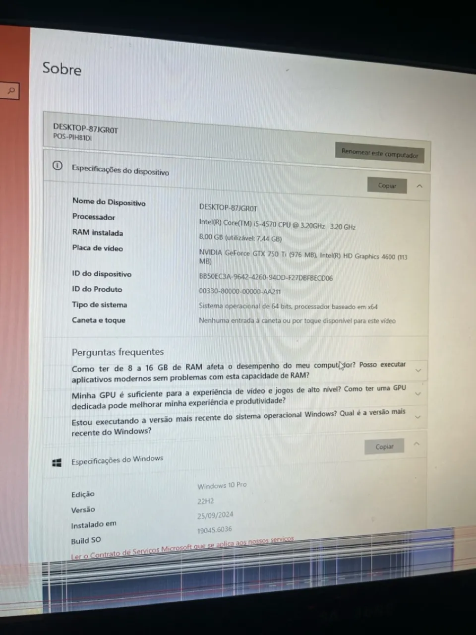 PC GAMER DE ENTRADA, PREÇO NEGOCIÁVEL (pra ir rápido)