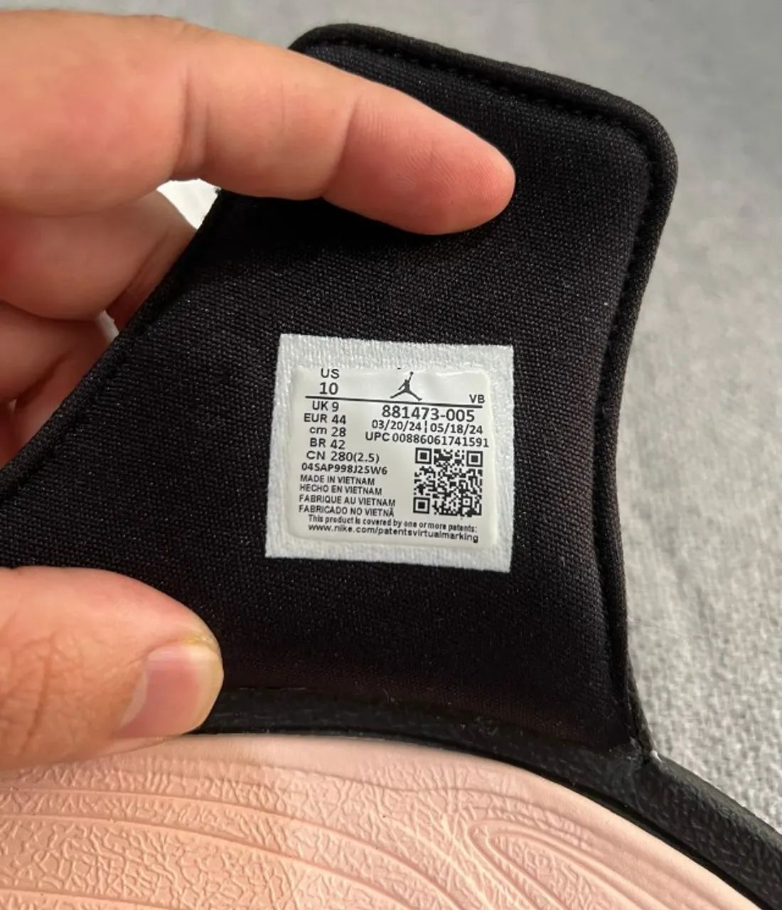 Chinelo Air Jordan Hydro 6 Ang Ganda 100% Original - Foto 4