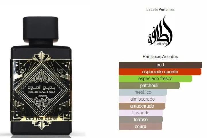 Perfume Lattafa Badee Al Oud For Glory Eau de Parfum 100ml - Foto 4