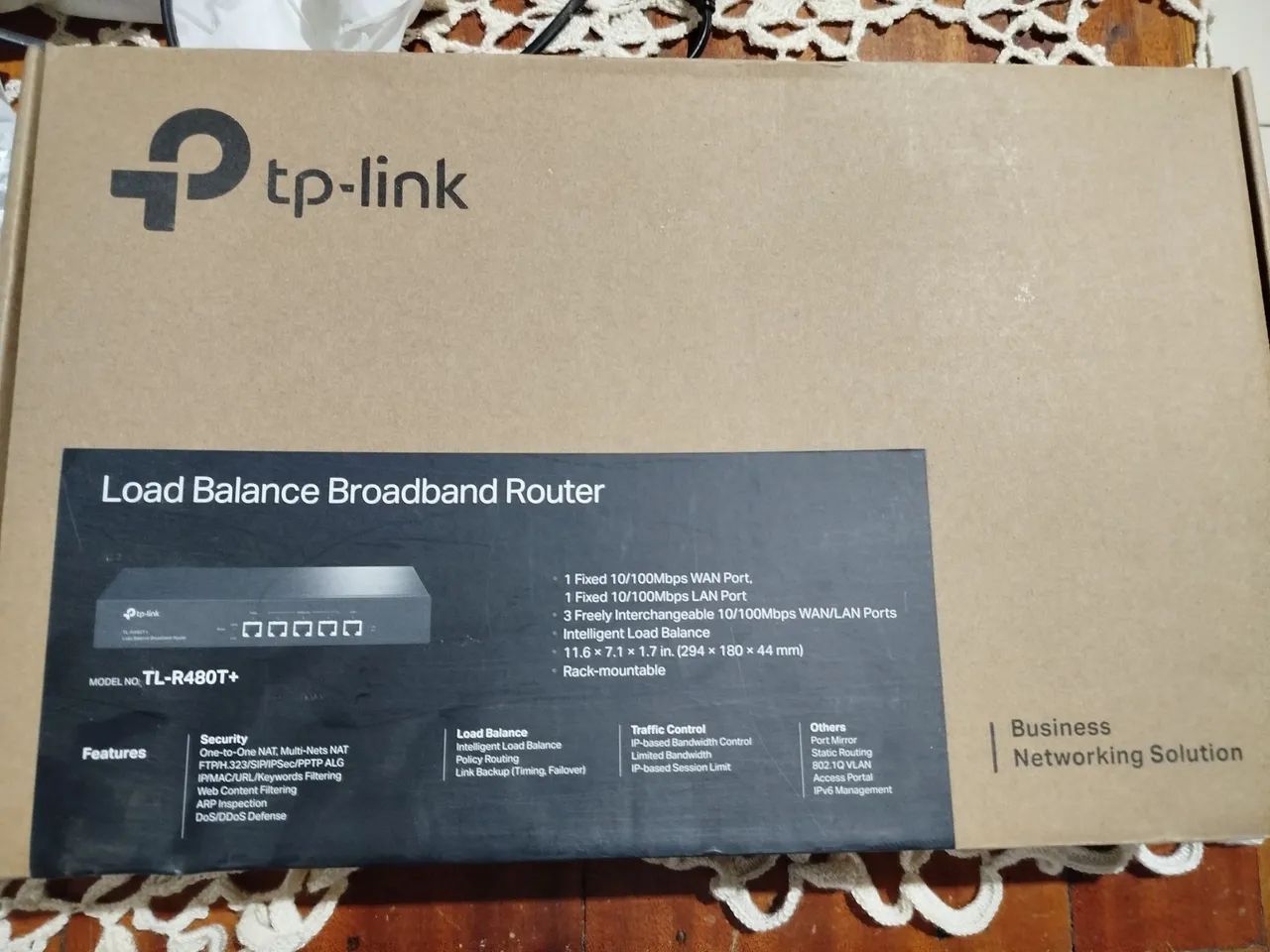Roteador TP-Link TL-R480T+ Load balance