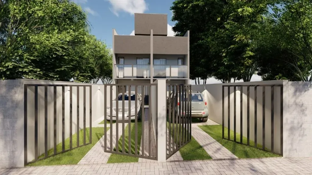 Sobrado com 2 dormitórios à venda, 105 m² por R$ 380.000,00 - Umbará - Curitiba/PR