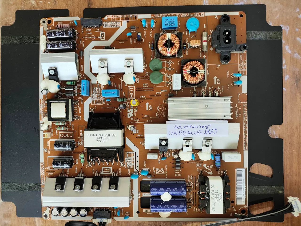 Placa Fonte Samsung UN55MU6500 - Peça para TV