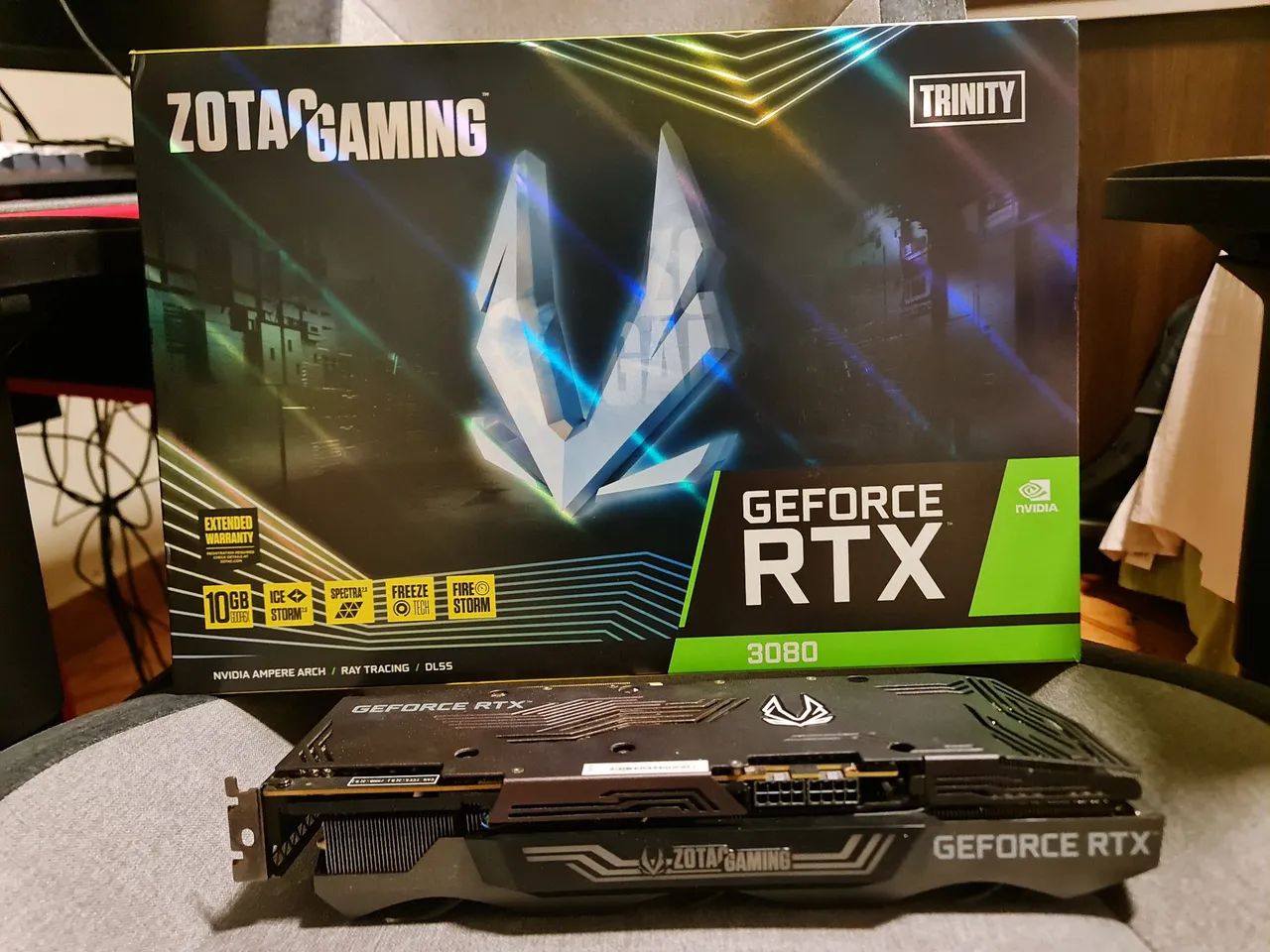 RTX 3080 Zotac 10GB - Com Nota Fiscal