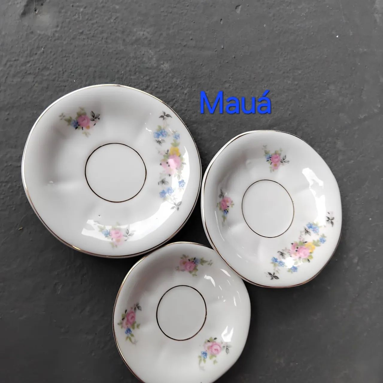 3 pires porcelana Mauá 