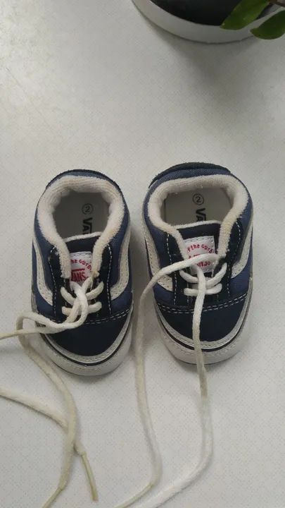Vans bebê old skool tamanho 17 europeu - Foto 2