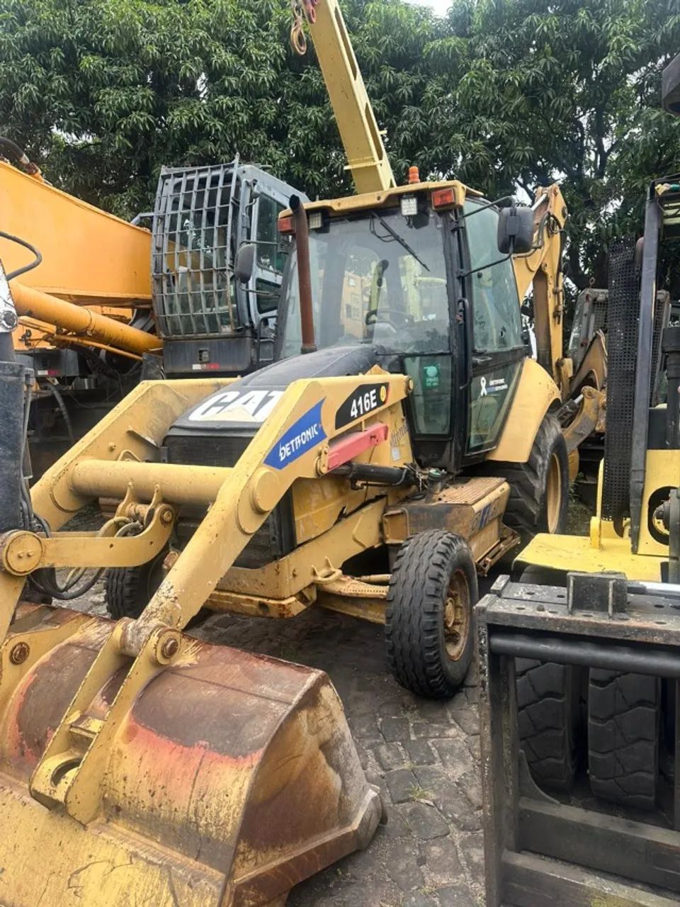 Retro Escavadeira Caterpillar 416E 2014 - Foto 4