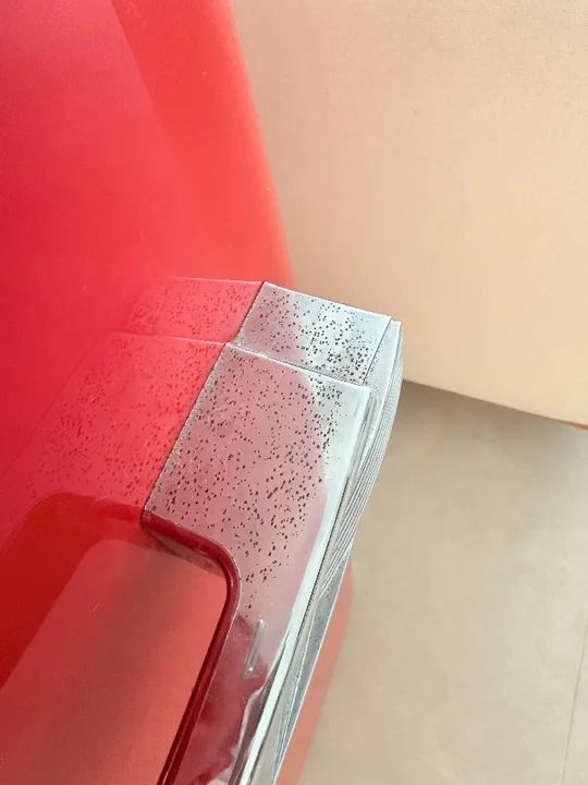 Frigobar original SMEG vermelho com freezer- 220V - Foto 6