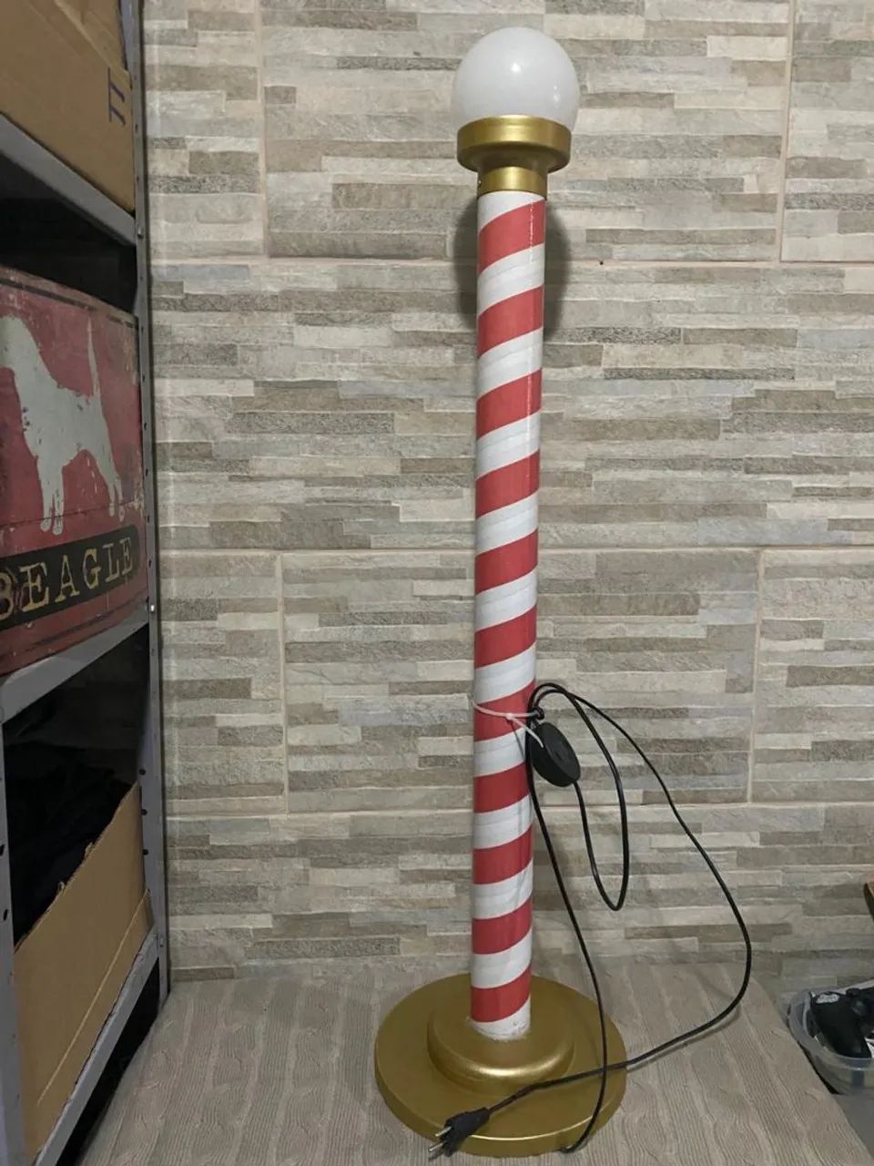 Linda luminária para decoração de Natal  - Foto 3