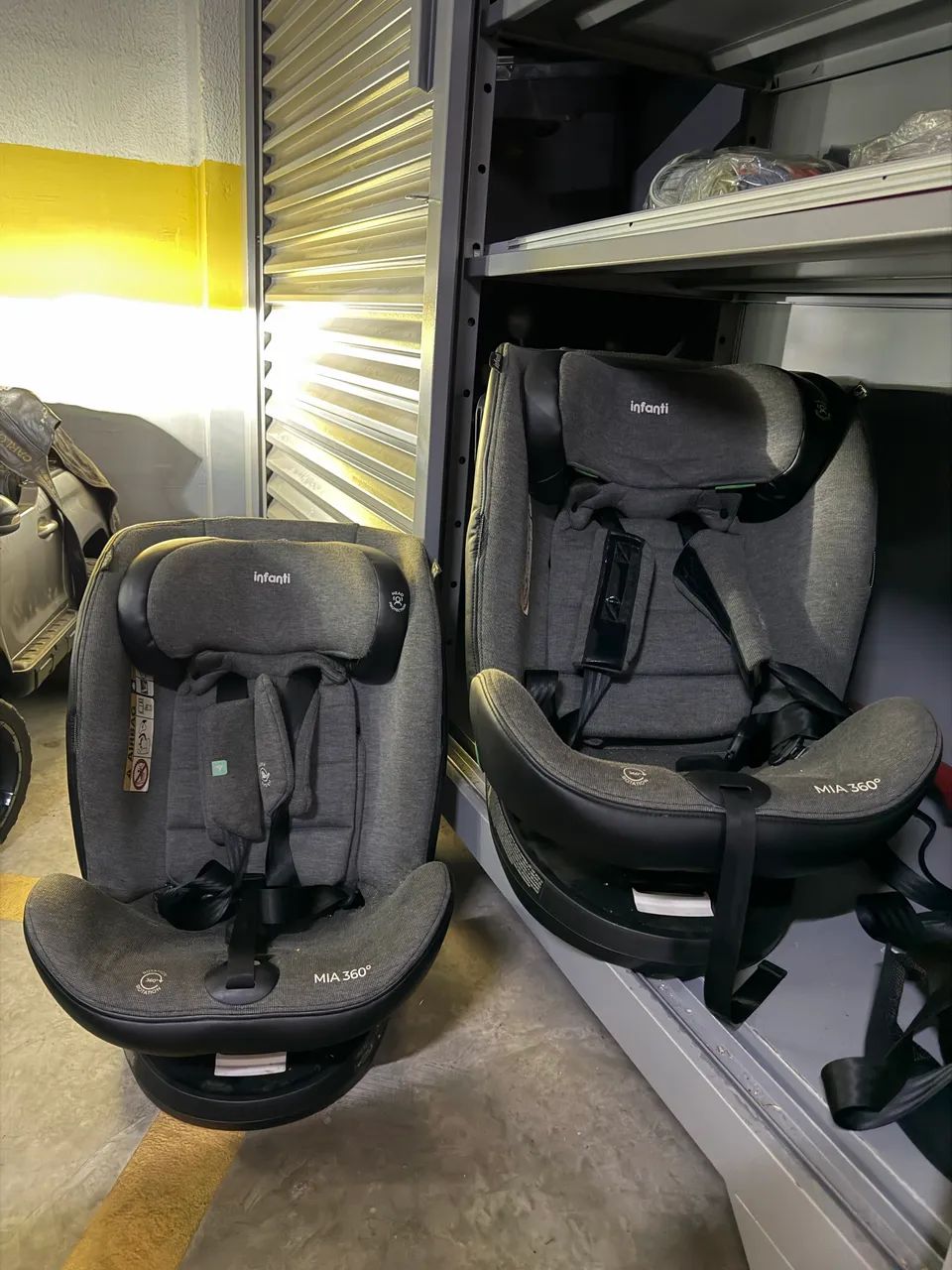 Cadeirinha de carro Mundi 360º - Infanti 0 a 36 kg Preta - caderinha para automóveis  - Foto 4