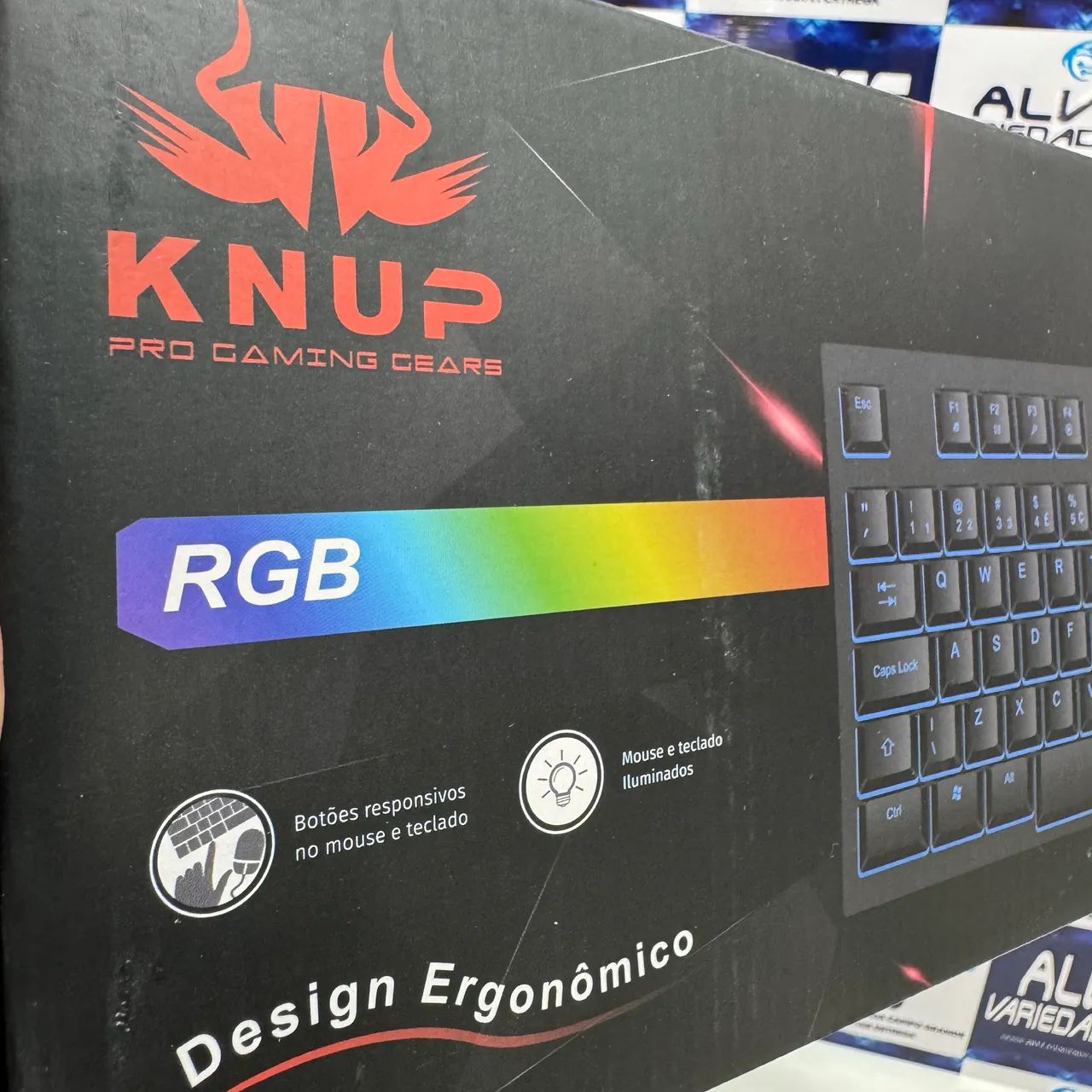 Kit teclado e mouse gamer - Foto 3
