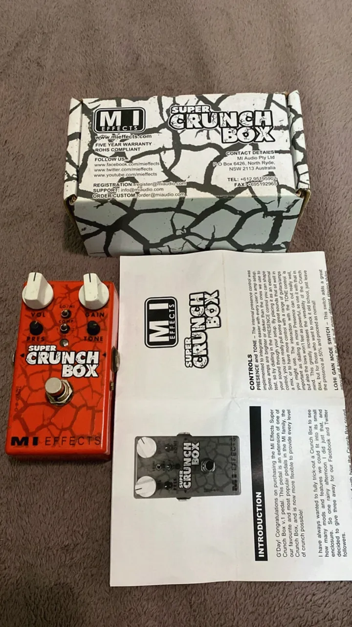 pedal crunch box