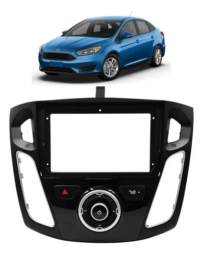 Moldura Painel P/ Multimidia 9pol Ford Focus 2014 2015 2016