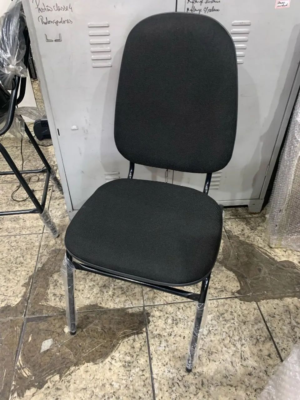 Cadeira fixa para Igreja - MJ Hostel light - Encosto alto  - Suporta até 130 kg
