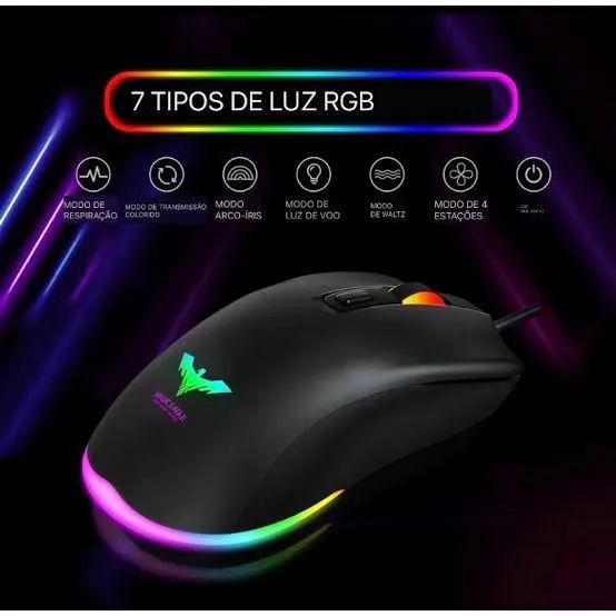 Mouse Gamer Havit RGB - Alta Performance - Foto 2