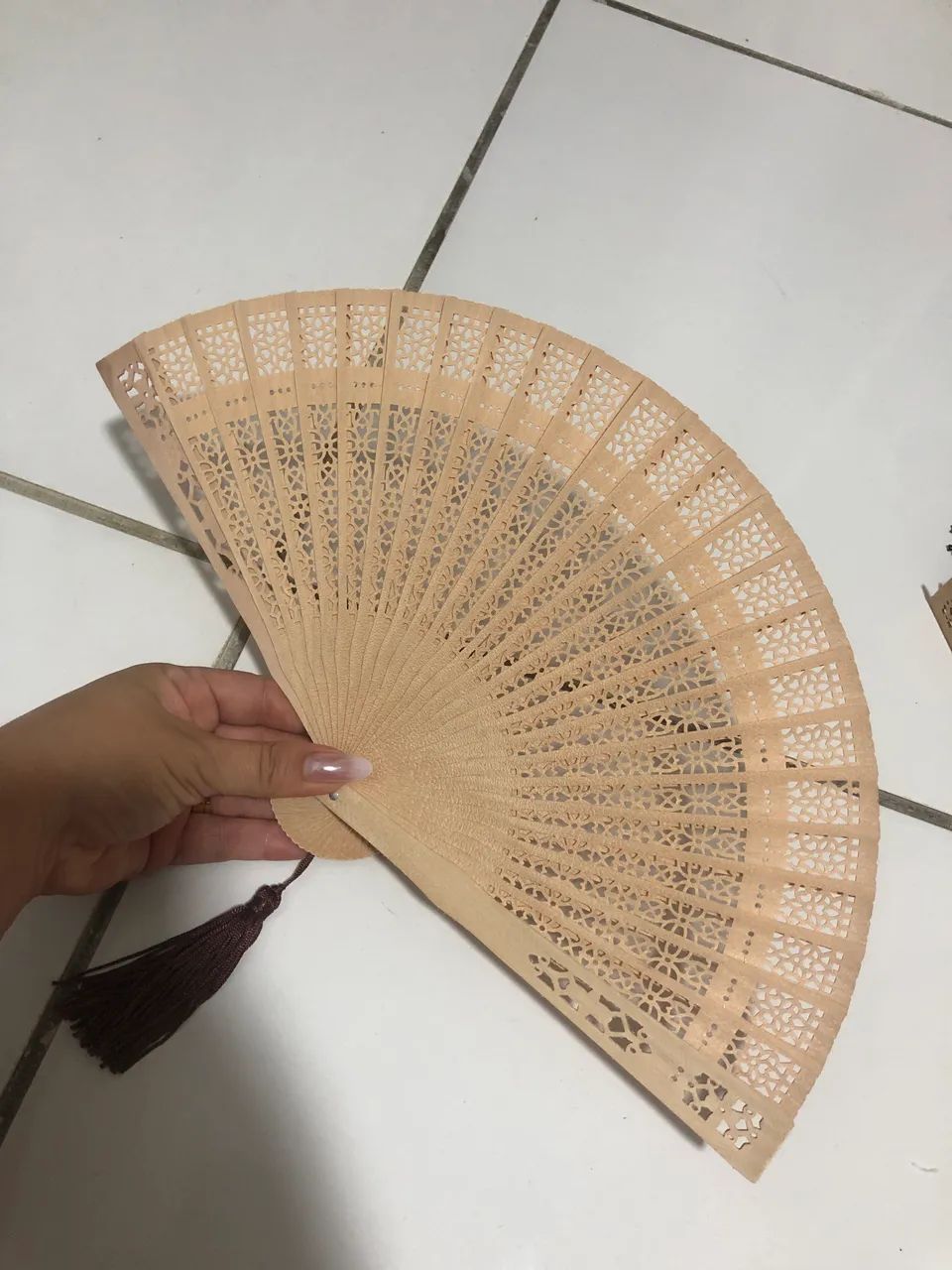 Leques de madeira - Foto 2