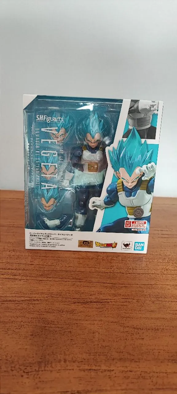 Figura de ação Vegeta Super Saiyajin Blue - SHFiguarts