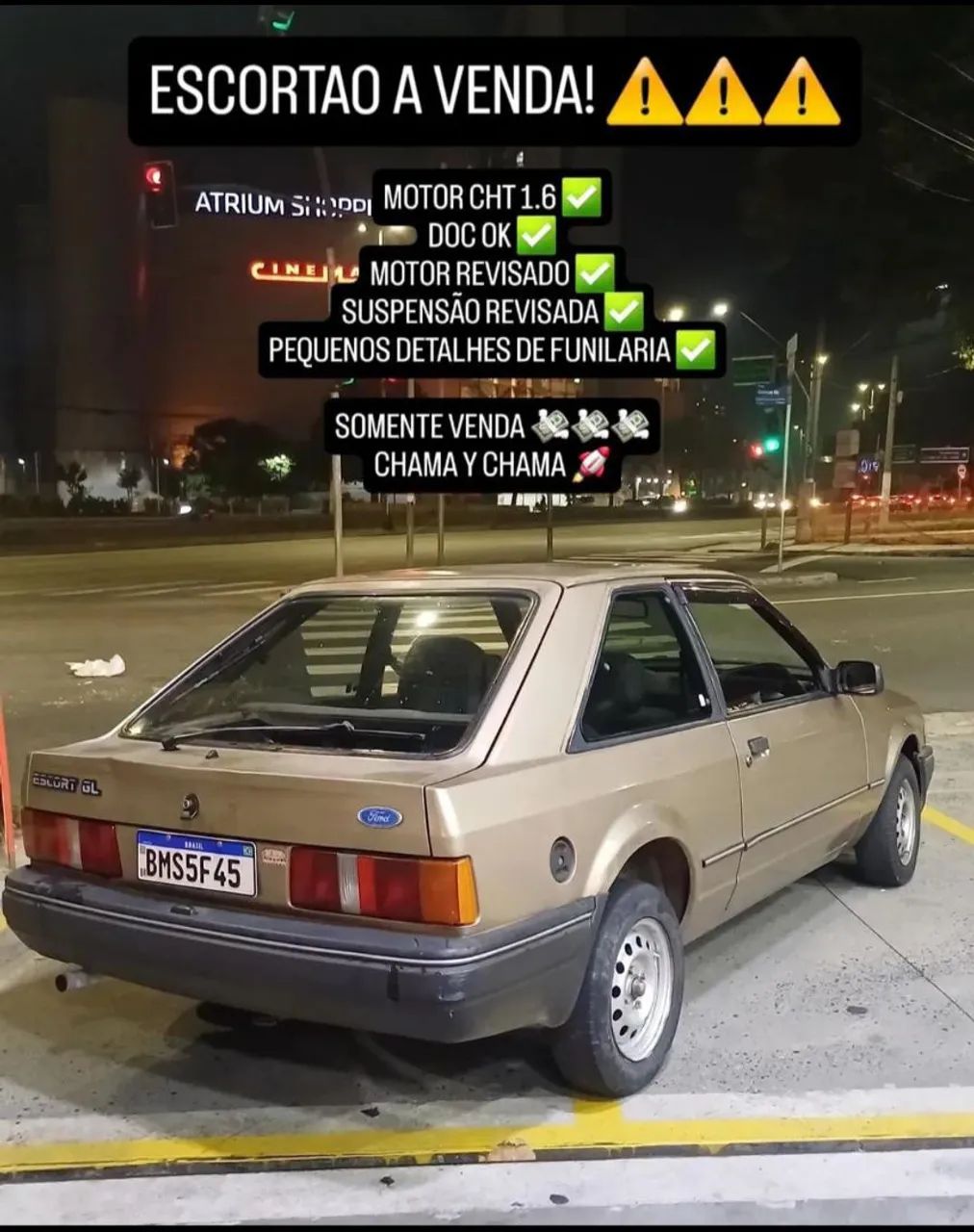 Escorte em perfeito estado de conservação 