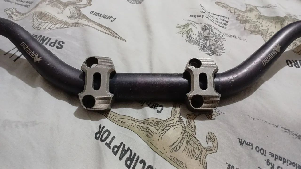 Guidão de Moto - Preto - Foto 2