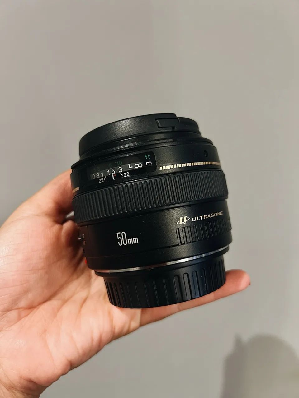 Canon EF 50mm f/1.4 USM - Lente Fixa Semi-Nova (Perfeito Estado)