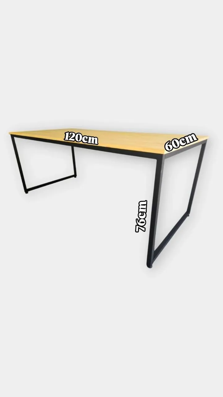 Mesa de Escritório Industrial - Design Moderno