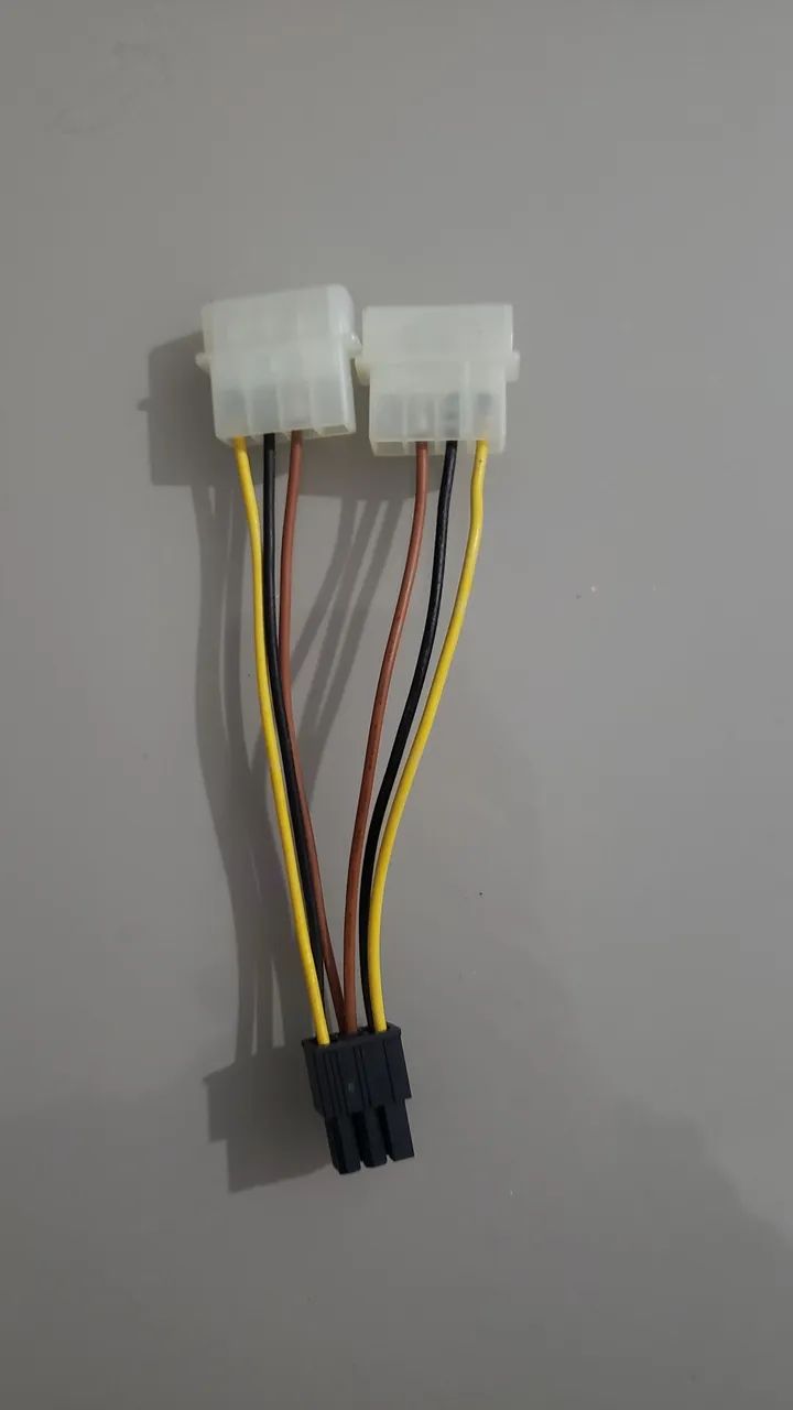 Cabo força placa video pci-e