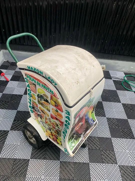 Carrinho de sorvete picolé 