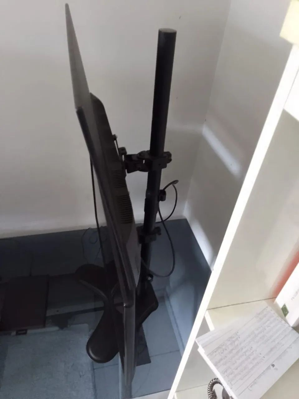 Suporte para 2 Monitores - Design Robusto e Ajustável - Foto 2