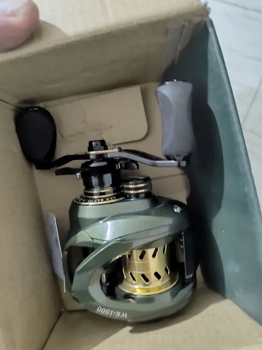 Carretilha de Pesca Zeus Wk 1000 - Foto 2