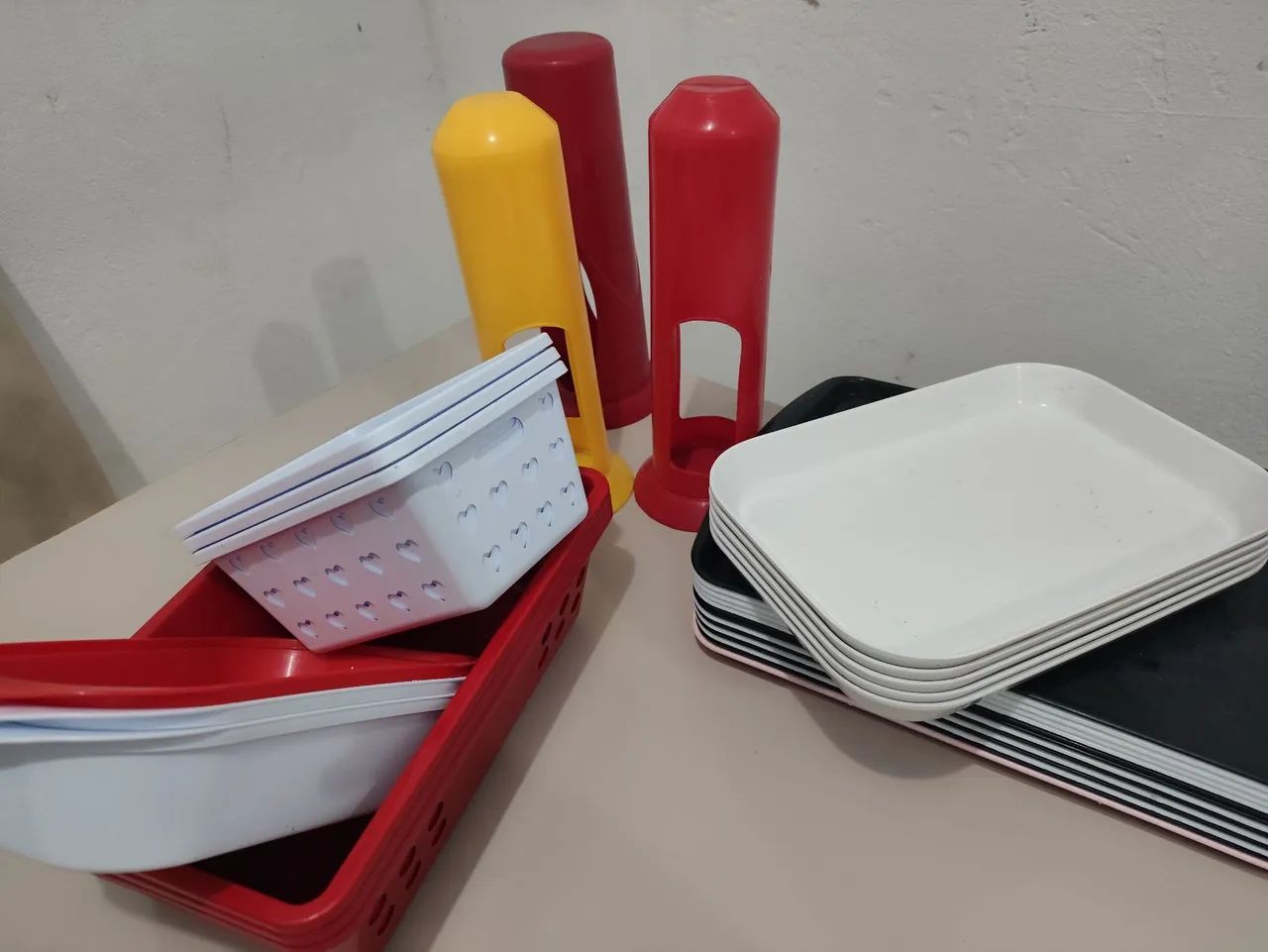 Plásticos para lanchonete 