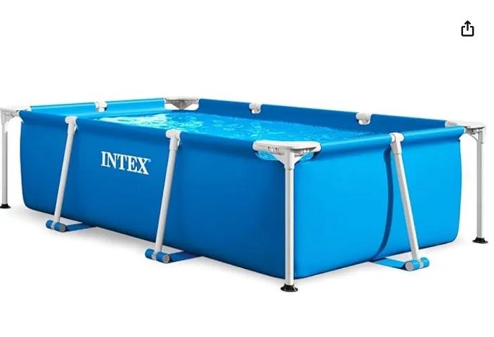 Piscina retangular Intex 1662 Litros