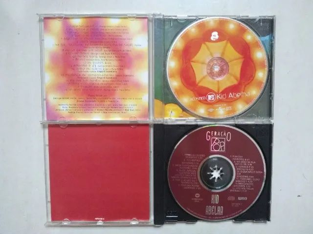 Lote 2 Cds Kid Abelha Geração Pop E Acústico - Foto 3