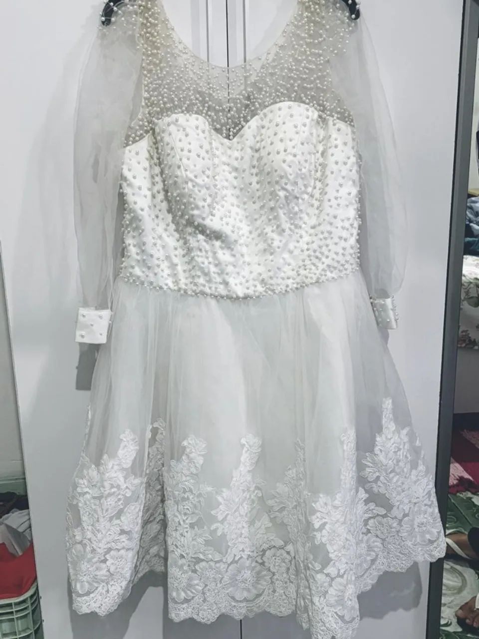 Vestido de noiva branco 