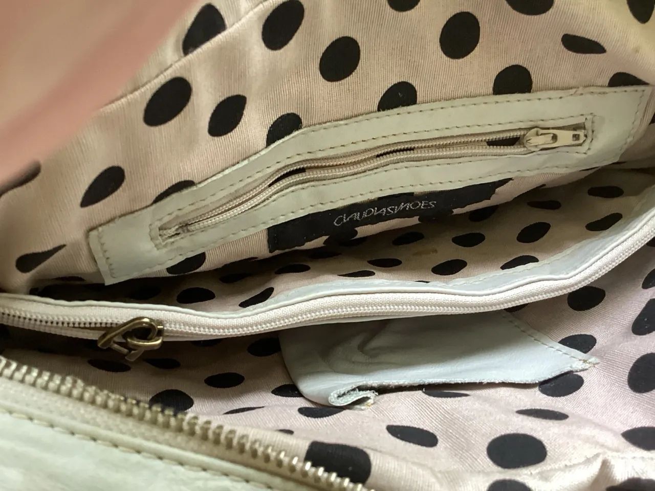 Bolsa de Couro entrelaçado Claudia Simões - Foto 3