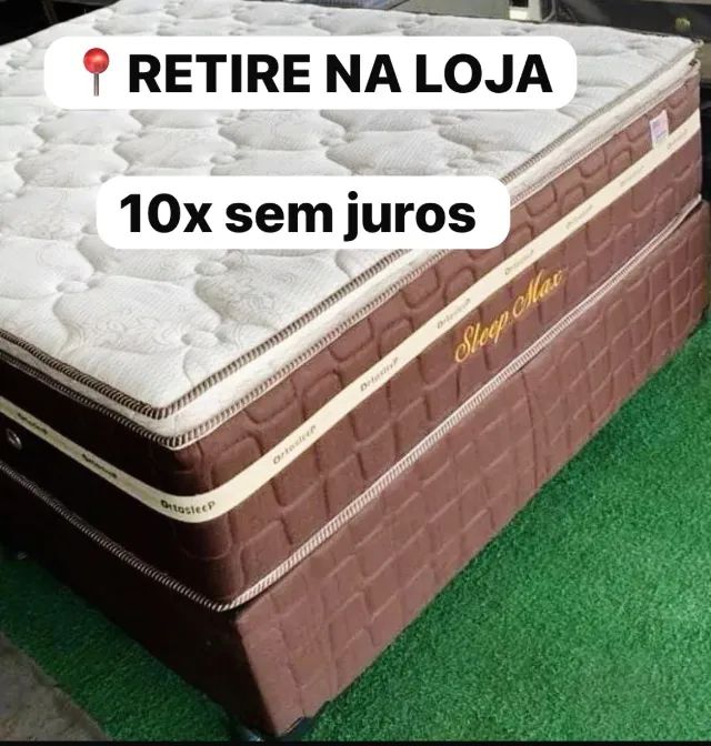 Cama box colchão e base Hoje